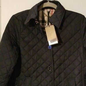 Burberry quilted plaid jacket💓